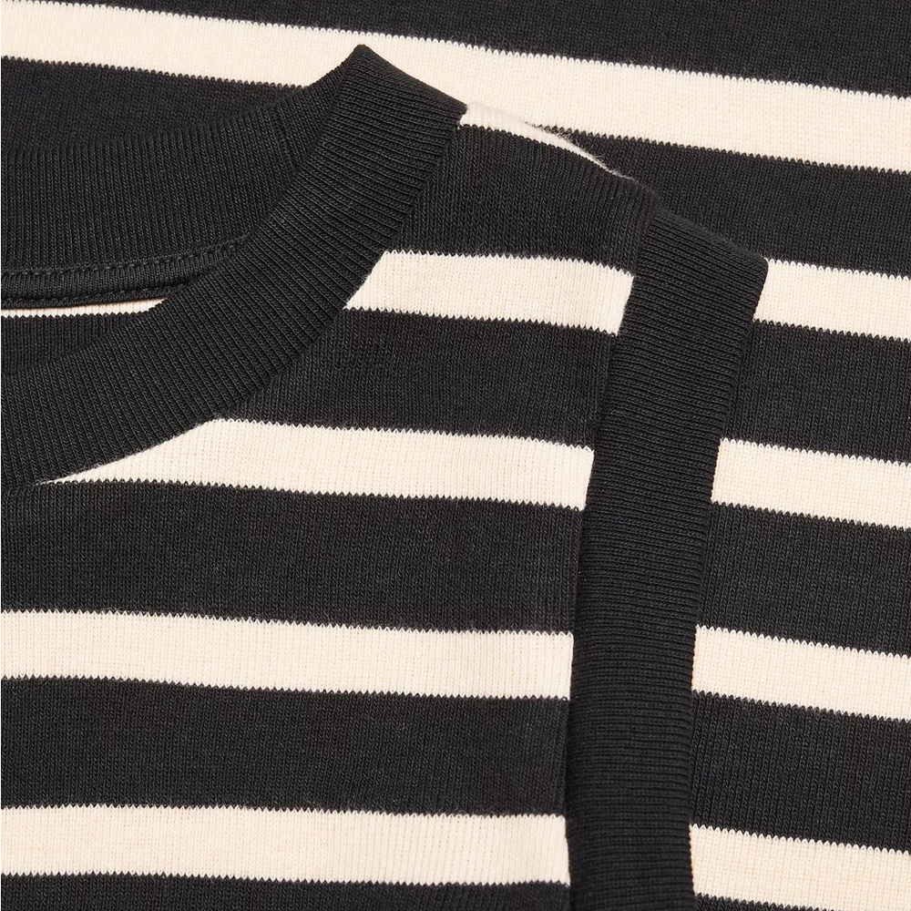 Mango Black and Cream Striped Tank Top - Picture 6 of 7